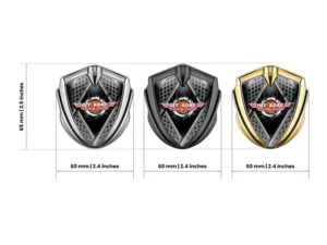 Emblem Metal Badge Pro Design Stainless Steel Edge